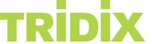 TRIDIX-Logo, hellgrün